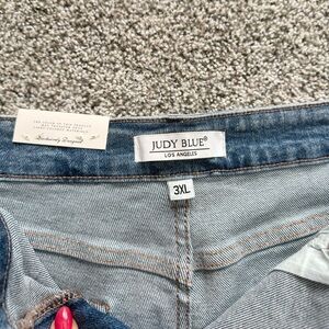 Judy Blue shorts with diamond bling.